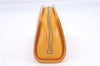 Authentic Louis Vuitton Epi Dauphine Cosmetic Pouch Yellow M48449 LV 6324D