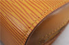 Authentic Louis Vuitton Epi Dauphine Cosmetic Pouch Yellow M48449 LV 6324D