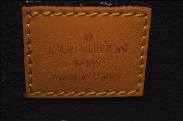 Authentic Louis Vuitton Epi Dauphine Cosmetic Pouch Yellow M48449 LV 6324D