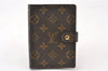 Authentic Louis Vuitton Monogram Agenda PM Notebook Cover R20005 LV 6324F