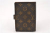 Authentic Louis Vuitton Monogram Agenda PM Notebook Cover R20005 LV 6324F