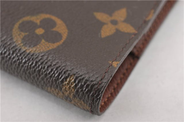 Authentic Louis Vuitton Monogram Agenda PM Notebook Cover R20005 LV 6324F