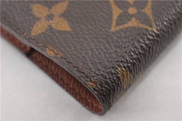 Authentic Louis Vuitton Monogram Agenda PM Notebook Cover R20005 LV 6324F