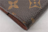 Authentic Louis Vuitton Monogram Agenda PM Notebook Cover R20005 LV 6324F