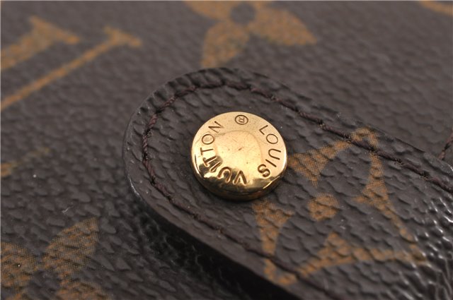 Authentic Louis Vuitton Monogram Agenda PM Notebook Cover R20005 LV 6324F