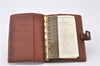 Authentic Louis Vuitton Monogram Agenda PM Notebook Cover R20005 LV 6324F