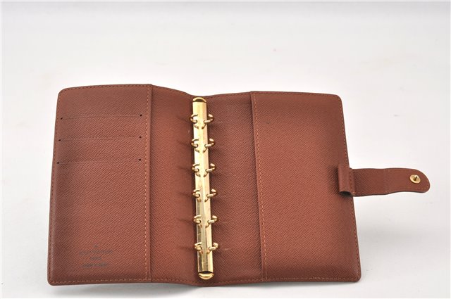 Authentic Louis Vuitton Monogram Agenda PM Notebook Cover R20005 LV 6324F