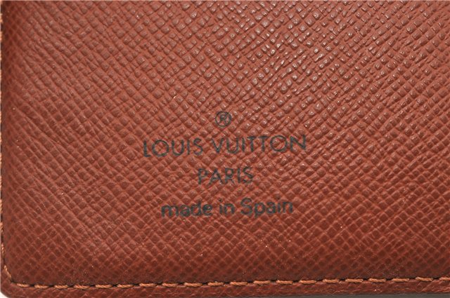 Authentic Louis Vuitton Monogram Agenda PM Notebook Cover R20005 LV 6324F