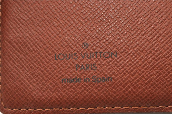 Authentic Louis Vuitton Monogram Agenda PM Notebook Cover R20005 LV 6324F