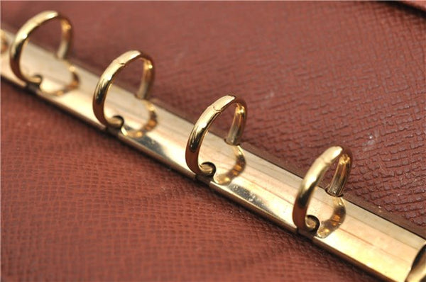 Authentic Louis Vuitton Monogram Agenda PM Notebook Cover R20005 LV 6324F