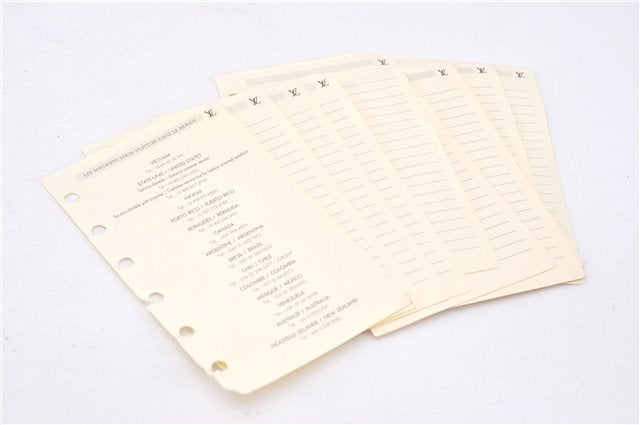 Authentic Louis Vuitton Monogram Agenda PM Notebook Cover R20005 LV 6324F