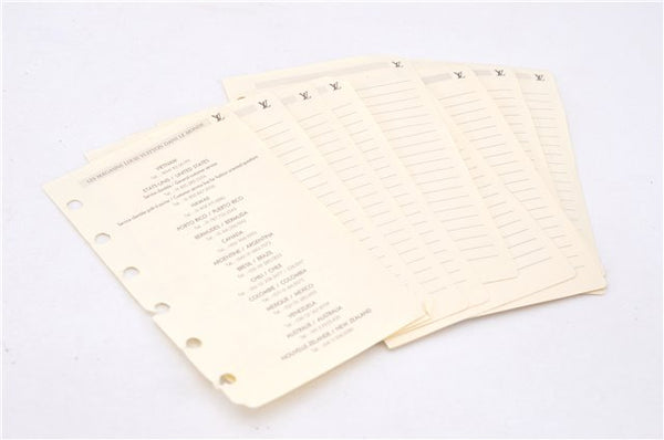 Authentic Louis Vuitton Monogram Agenda PM Notebook Cover R20005 LV 6324F