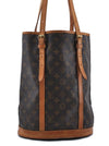 Authentic LOUIS VUITTON Monogram Bucket GM Shoulder Bag M42236 LV 6325C