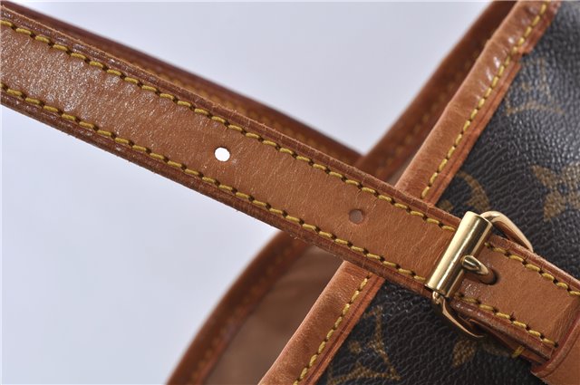 Authentic LOUIS VUITTON Monogram Bucket GM Shoulder Bag M42236 LV 6325C