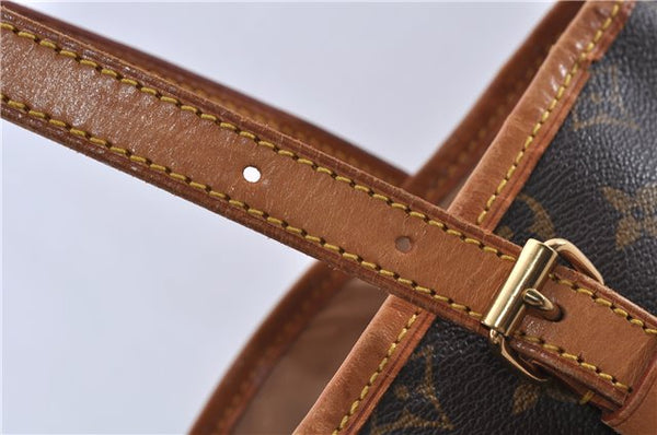 Authentic LOUIS VUITTON Monogram Bucket GM Shoulder Bag M42236 LV 6325C
