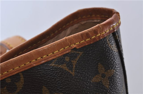 Authentic LOUIS VUITTON Monogram Bucket GM Shoulder Bag M42236 LV 6325C