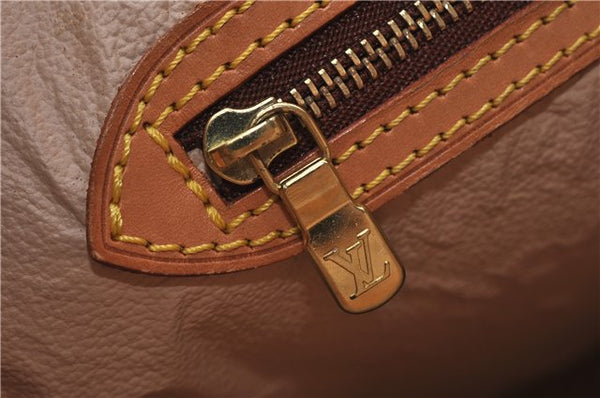 Authentic LOUIS VUITTON Monogram Bucket GM Shoulder Bag M42236 LV 6325C