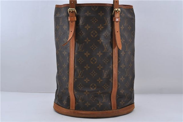 Authentic LOUIS VUITTON Monogram Bucket GM Shoulder Bag M42236 LV 6326C