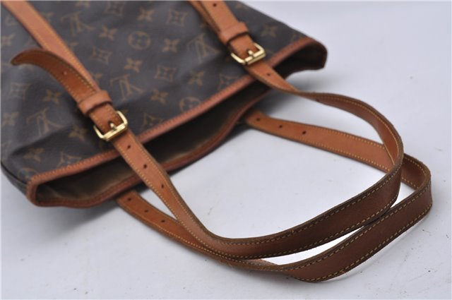 Authentic LOUIS VUITTON Monogram Bucket GM Shoulder Bag M42236 LV 6326C