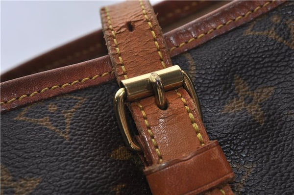 Authentic LOUIS VUITTON Monogram Bucket GM Shoulder Bag M42236 LV 6326C