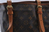 Authentic LOUIS VUITTON Monogram Bucket GM Shoulder Bag M42236 LV 6326C