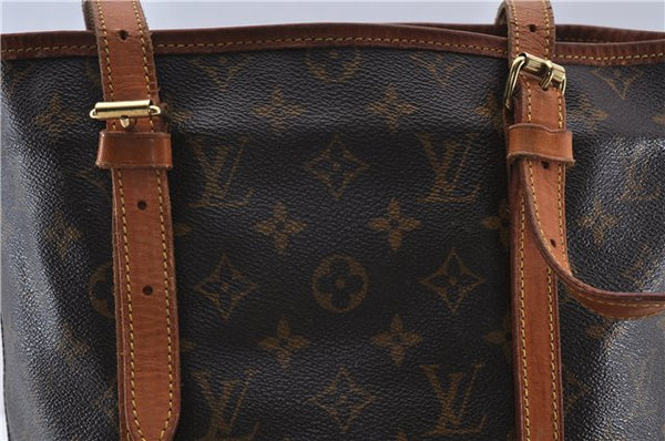 Authentic LOUIS VUITTON Monogram Bucket GM Shoulder Bag M42236 LV 6326C