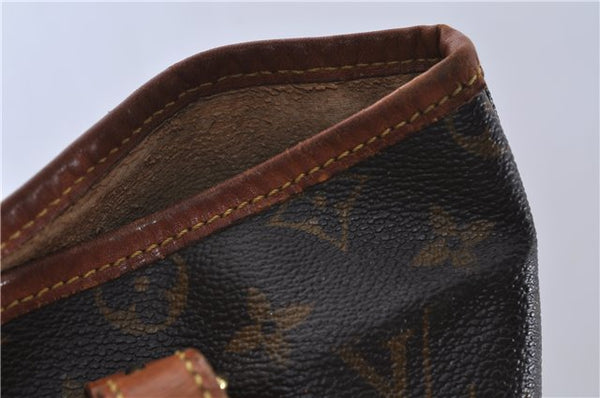 Authentic LOUIS VUITTON Monogram Bucket GM Shoulder Bag M42236 LV 6326C