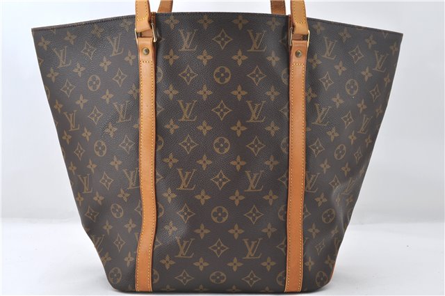 Authentic Louis Vuitton Monogram Sac Shopping PM Tote Bag M51108 LV 6326E