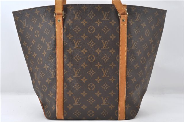Authentic Louis Vuitton Monogram Sac Shopping PM Tote Bag M51108 LV 6326E