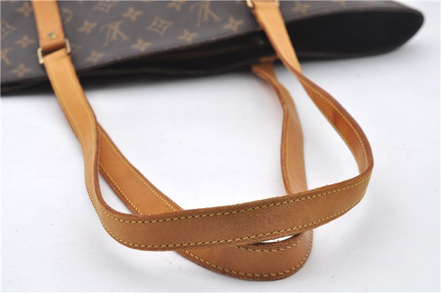Authentic Louis Vuitton Monogram Sac Shopping PM Tote Bag M51108 LV 6326E