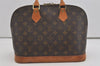 Authentic Louis Vuitton Monogram Alma Hand Bag Purse M51130 LV 6326I