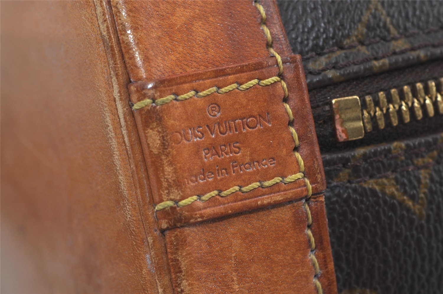 Authentic Louis Vuitton Monogram Alma Hand Bag Purse M51130 LV 6326I