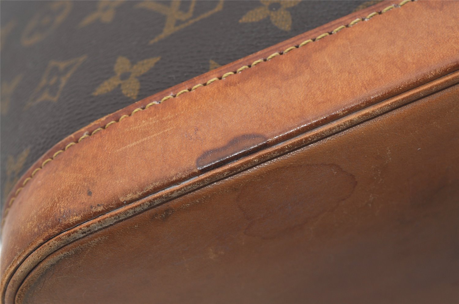 Authentic Louis Vuitton Monogram Alma Hand Bag Purse M51130 LV 6326I