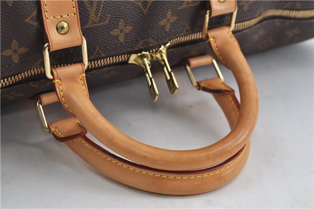 Authentic Louis Vuitton Monogram Keepall 50 Travel Boston Bag M41426 LV 6327D
