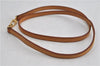 Authentic Louis Vuitton Leather Shoulder Strap Beige 46.9" LV 6328D