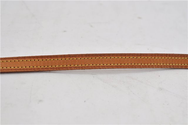 Authentic Louis Vuitton Leather Shoulder Strap Beige 46.9