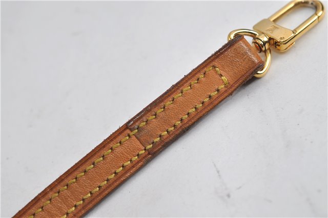 Authentic Louis Vuitton Leather Shoulder Strap Beige 46.9