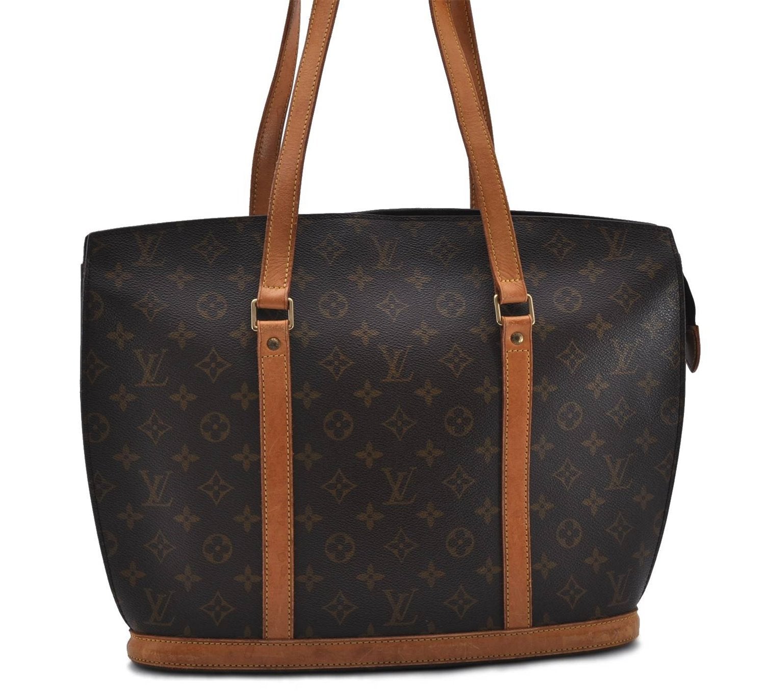 Authentic LOUIS VUITTON Monogram Babylone Shoulder Tote Bag M51102 LV 6329C