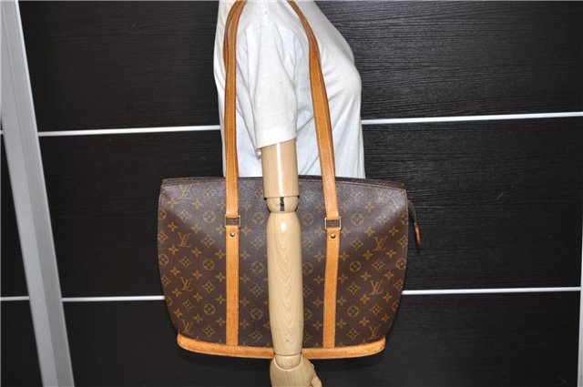 Authentic LOUIS VUITTON Monogram Babylone Shoulder Tote Bag M51102 LV 6329C