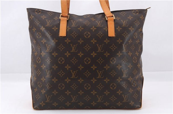 Authentic Louis Vuitton Monogram Cabas Mezzo Shoulder Tote Bag M51151 LV 6329E