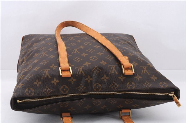 Authentic Louis Vuitton Monogram Cabas Mezzo Shoulder Tote Bag M51151 LV 6329E