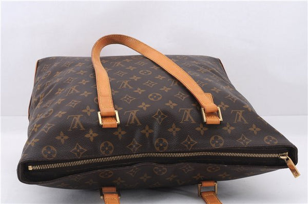 Authentic Louis Vuitton Monogram Cabas Mezzo Shoulder Tote Bag M51151 LV 6329E
