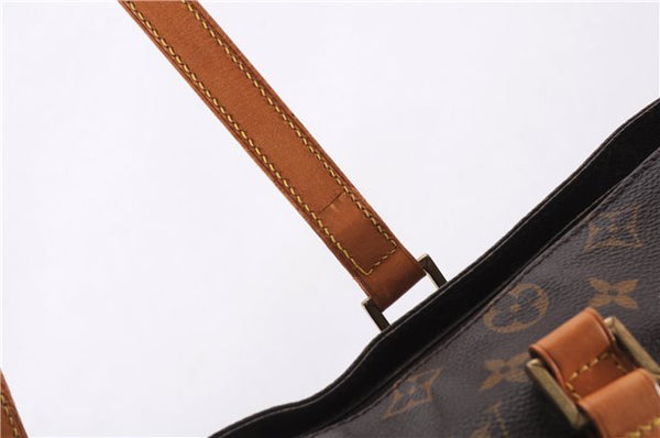 Authentic Louis Vuitton Monogram Cabas Mezzo Shoulder Tote Bag M51151 LV 6329E