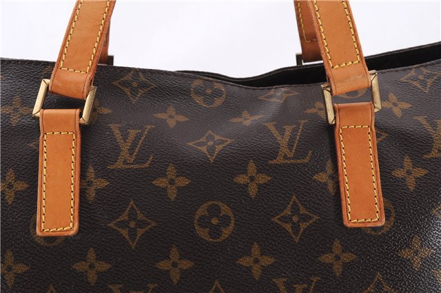 Authentic Louis Vuitton Monogram Cabas Mezzo Shoulder Tote Bag M51151 LV 6329E