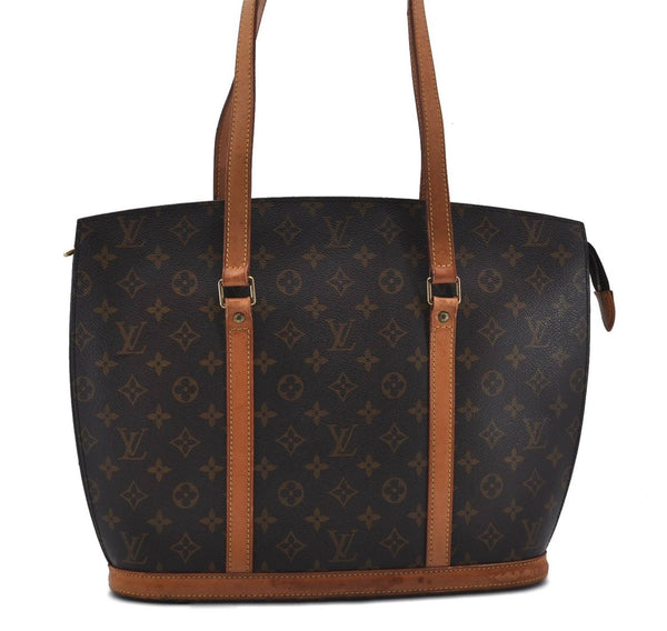 Authentic LOUIS VUITTON Monogram Babylone Shoulder Tote Bag M51102 LV 6330C
