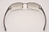 Authentic GUCCI Vintage Horsebit Sunglasses 2743/F/S Plastic Silver 6330I