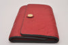 Auth Louis Vuitton Monogram Empreinte Multicles 6 Key Case Red M63708 Box 6331I