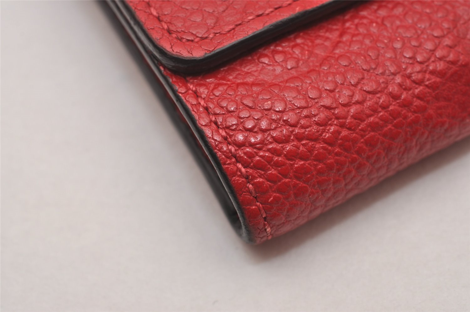 Auth Louis Vuitton Monogram Empreinte Multicles 6 Key Case Red M63708 Box 6331I