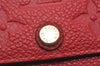 Auth Louis Vuitton Monogram Empreinte Multicles 6 Key Case Red M63708 Box 6331I