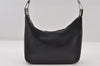 Authentic GUCCI Vintage Shoulder Hand Bag Purse Leather 0013812 Black 6333I